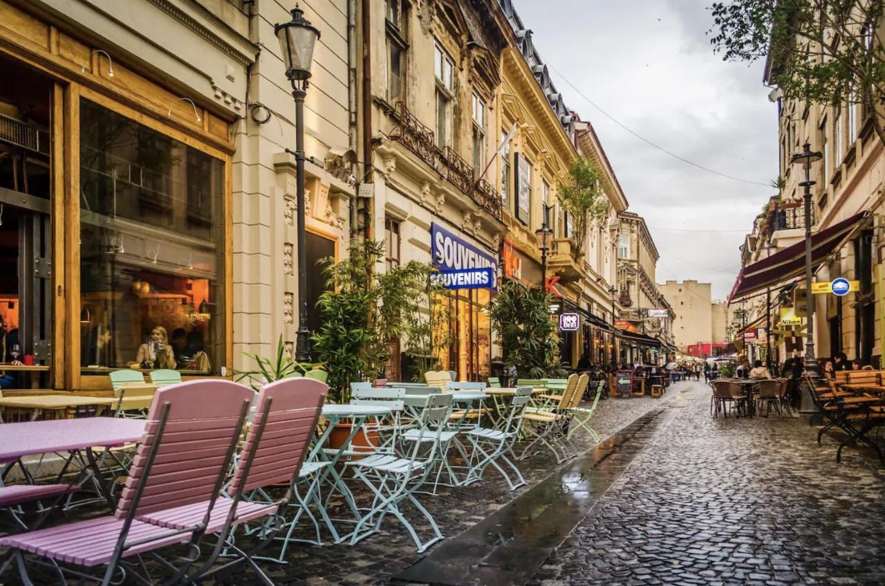 Plants Attic Studio - Best Location - Old Town Bucureşti Ngoại thất bức ảnh